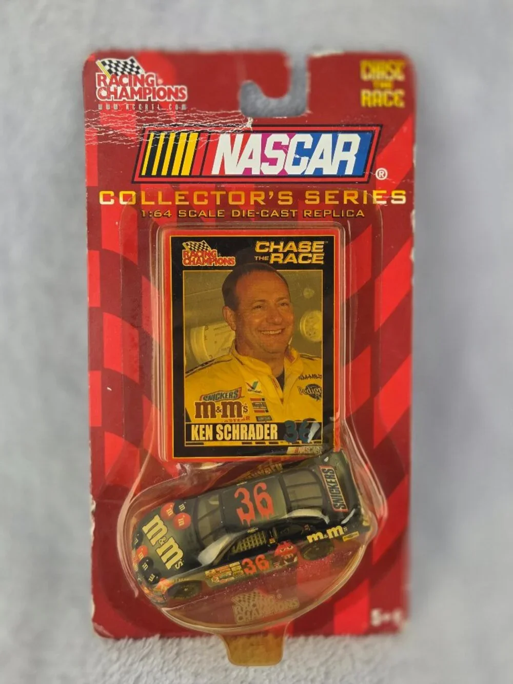 Nascar Racing Champions Ken Schrader #36 Chase The Race Halloween 2002 Pontiac